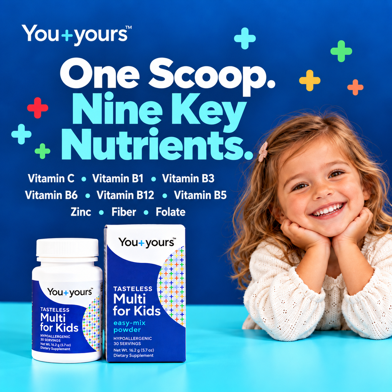 Tasteless Multivitamin Powder for Kids