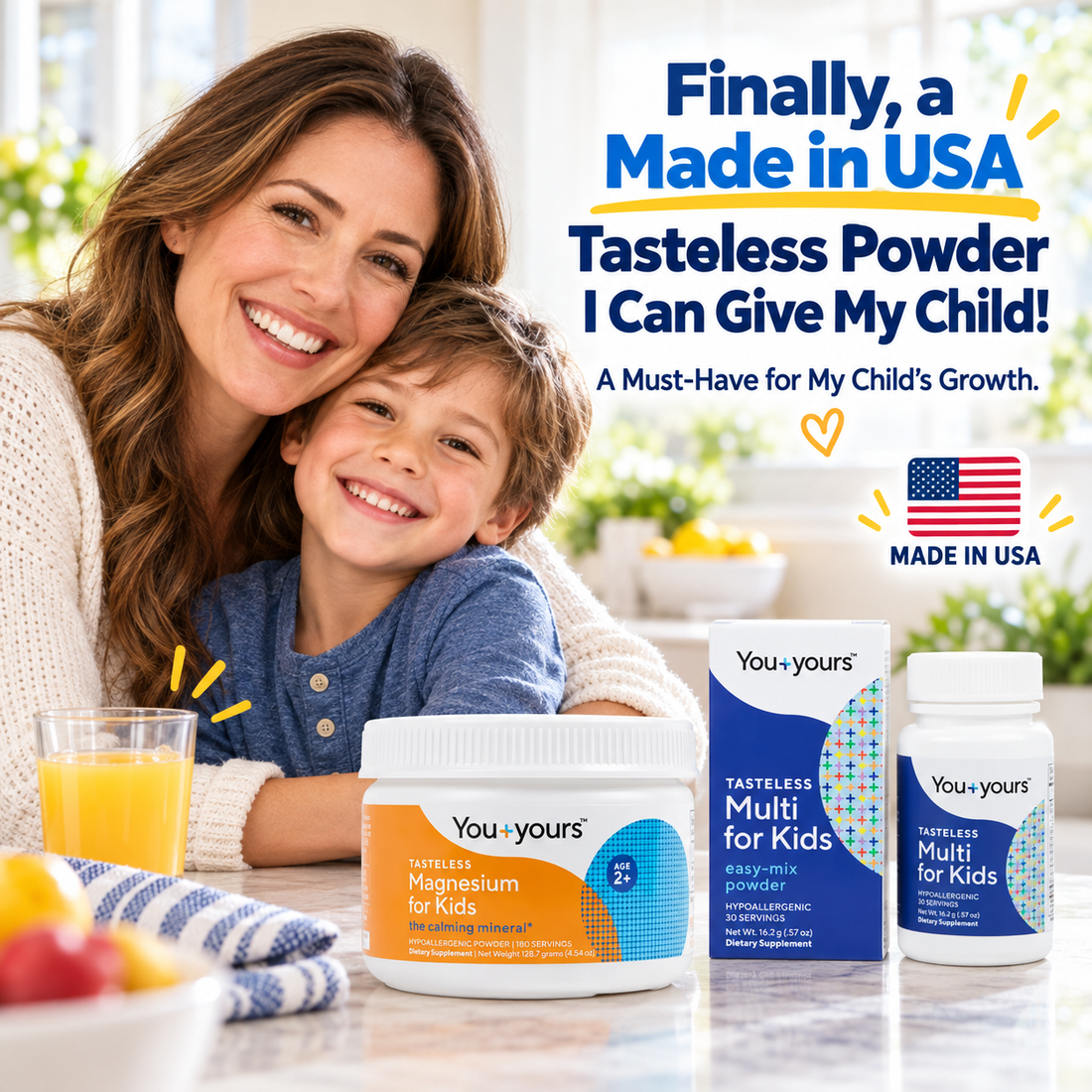 4-in-1 Kids Supplement Combo Pack