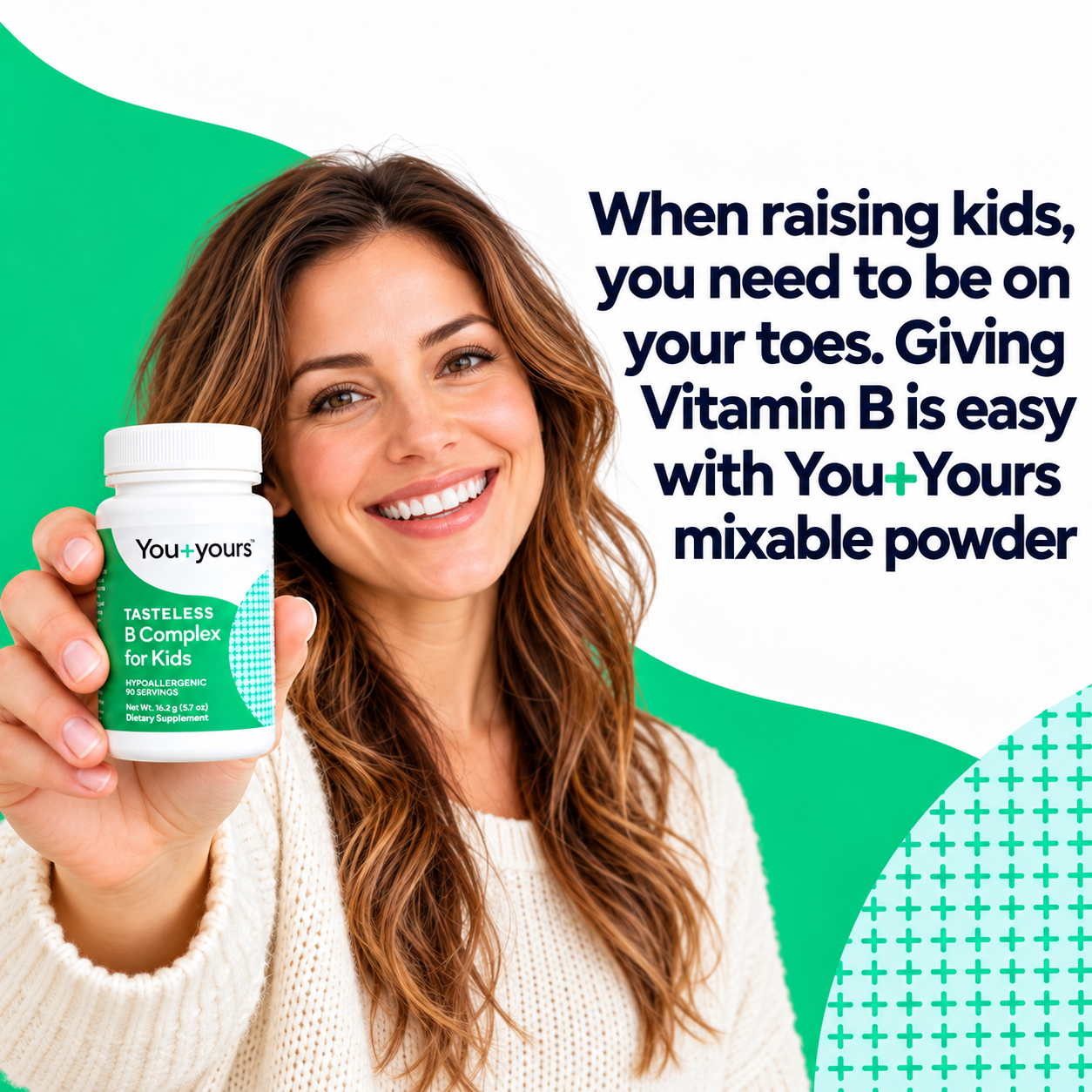 Tasteless B Complex Powder for Kids