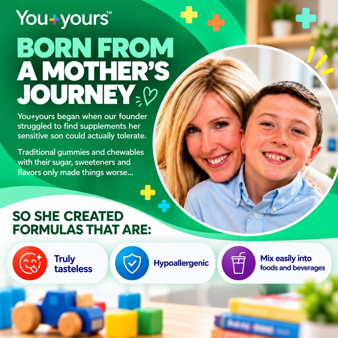 Tasteless B Complex Powder for Kids