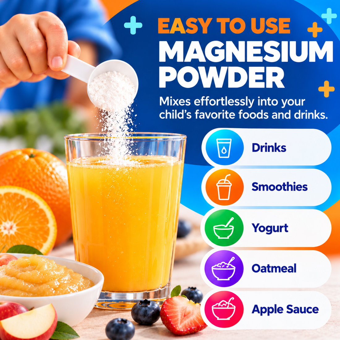 Tasteless, Calming Magnesium for Kids